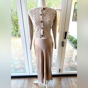 Pretty Satin Skirt - Old Navy